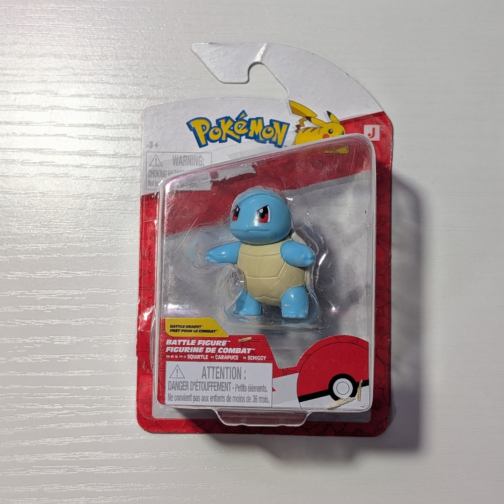 Officially Licensed Pokemon Battle Figure 2” Jazwares Collectible Toy Squirtle
